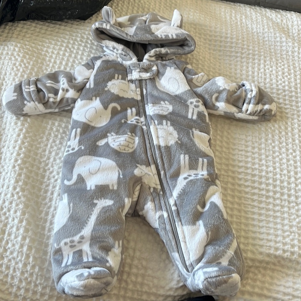 NWOT Carter’s Fleece Footed Jumpsuit